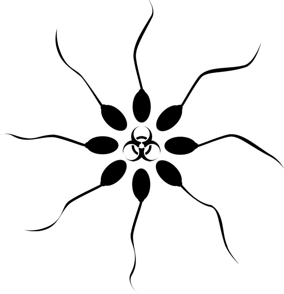 Positive ejaculate fluid. / Clker-Free-Vector-Images and OpenClipart-Vectors from Pixabay
