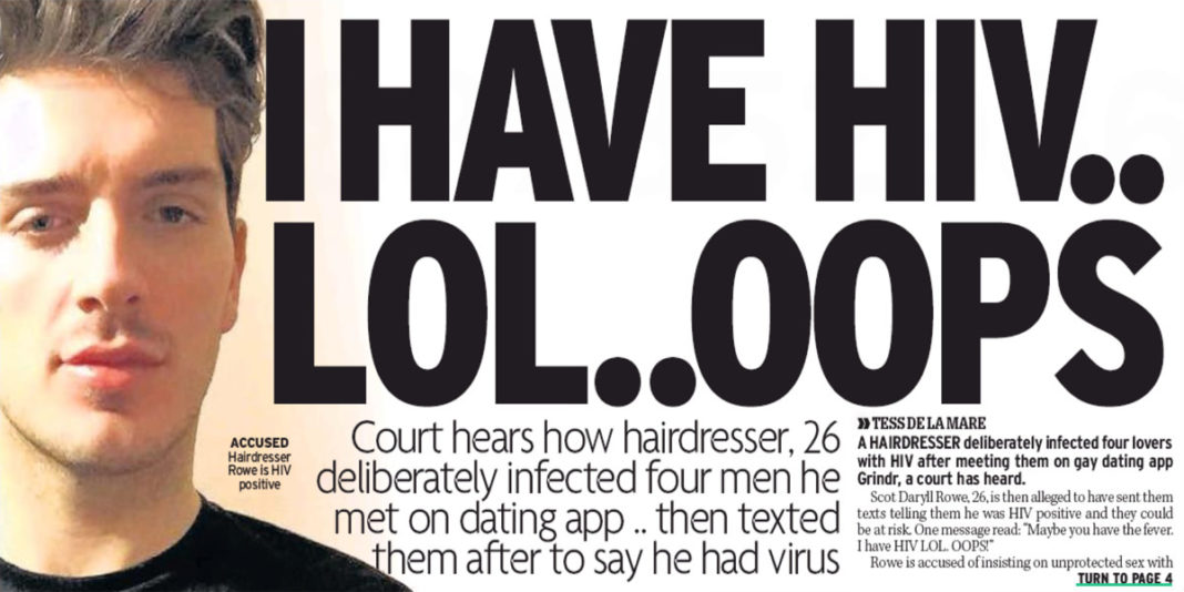 The First Person to be Convicted of Intentional HIV Transmission in the United Kingdom